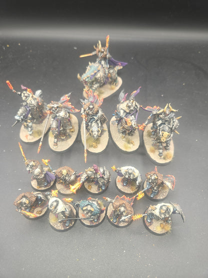 START COLLECTING SLAVES TO DARKNESS Well Painted with Flames WARHAMMER AOS0