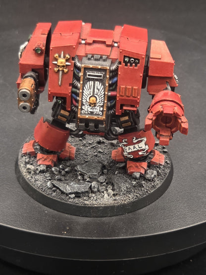 Warhammer 40K Blood Angels Dreadnought x3 Tabletop Ready paint.11