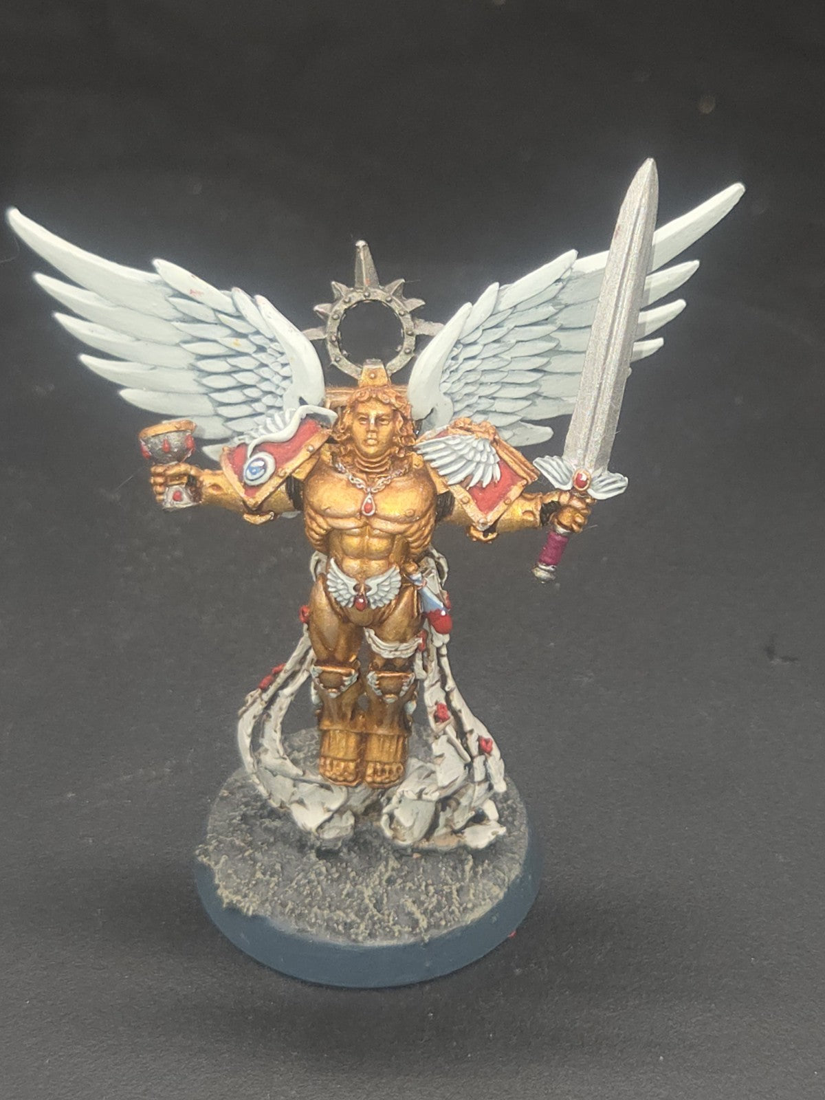 Warhammer 40k - Blood Angels The Sanguinor - Painted Metal0