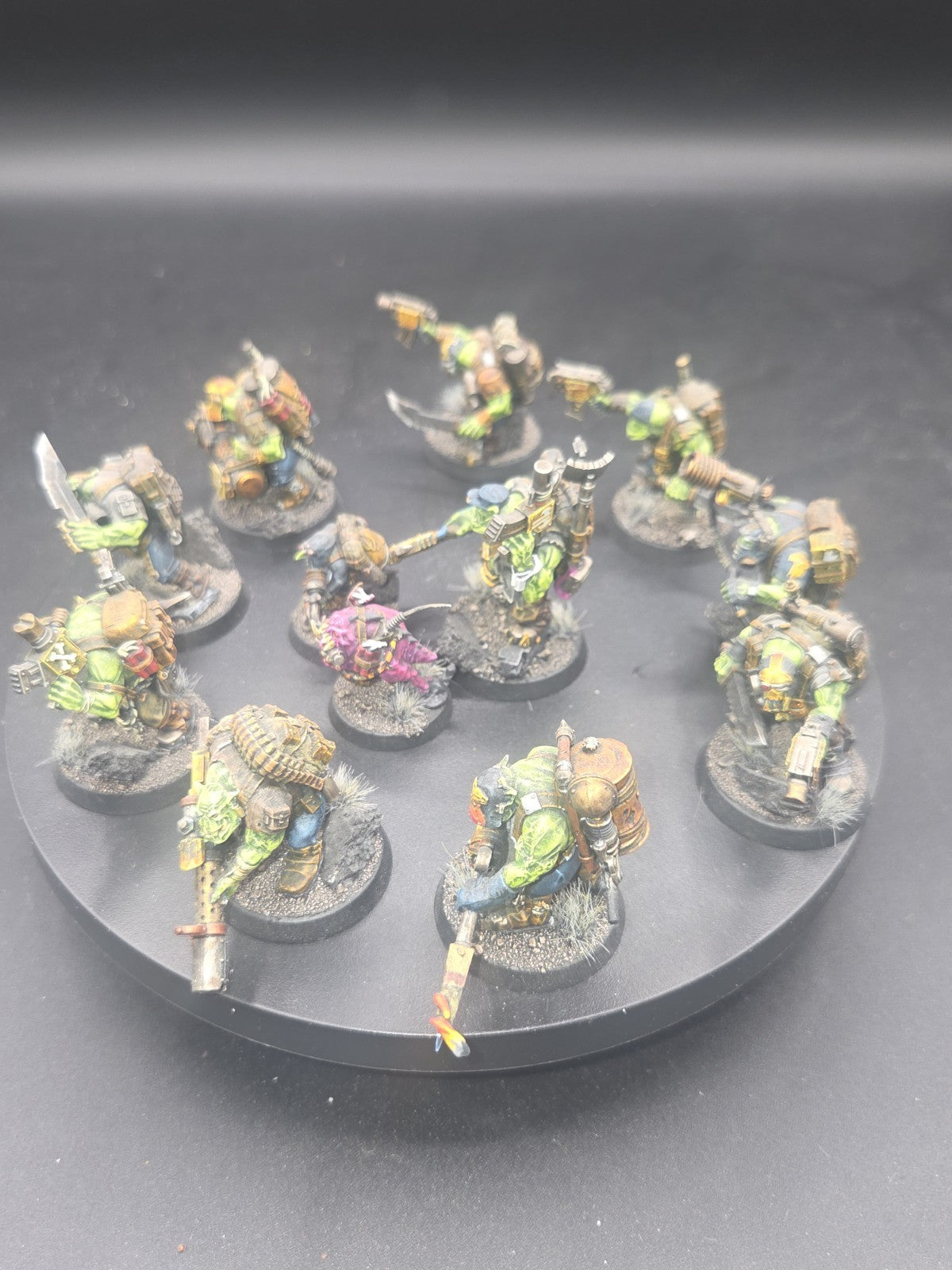 US Duty Paid ORK KOMMANDOS KILL TEAM Well Painted Tabletop Ready 2