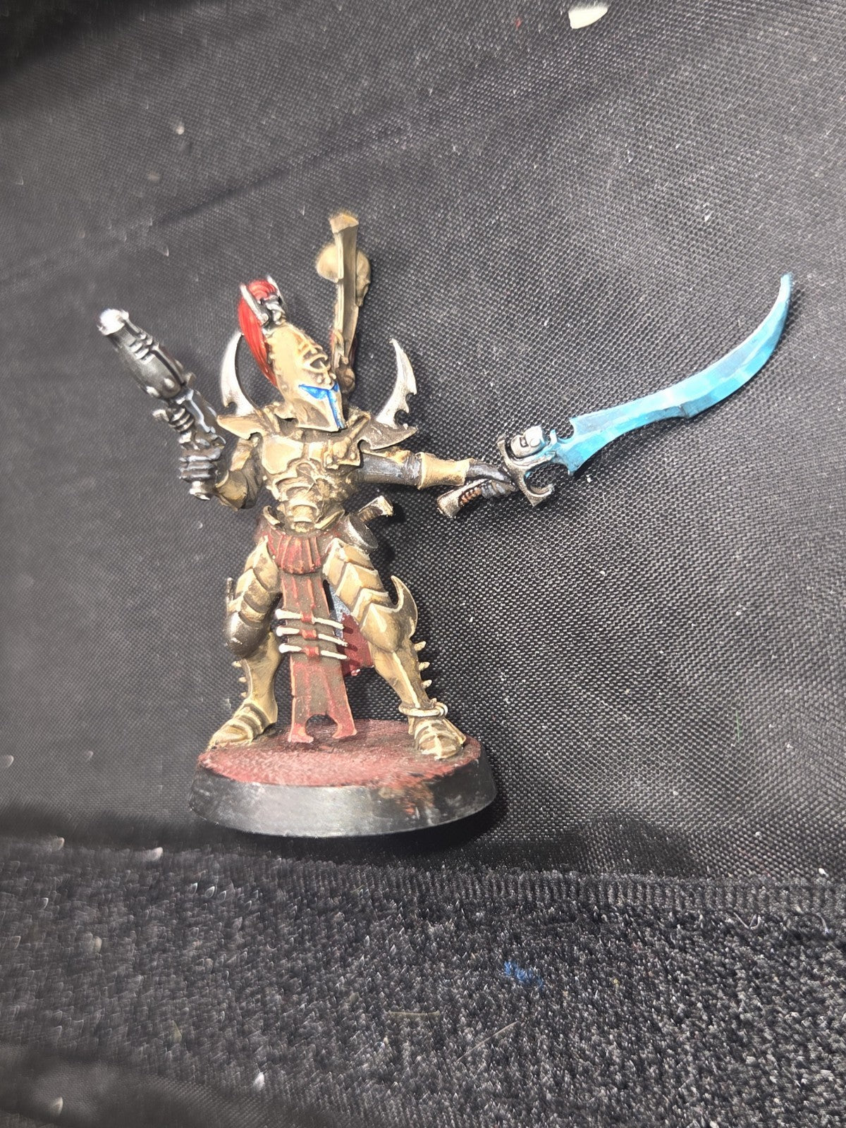 Warhammer 40k Drukhari Dark Eldar Kabalite Warriors Painted based1