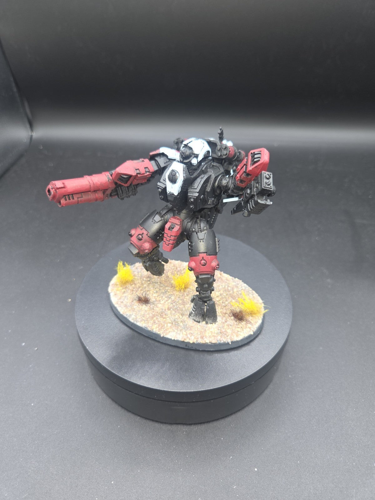 T'au Empire Ghostkeel Battlesuit Tabletop ready.  0