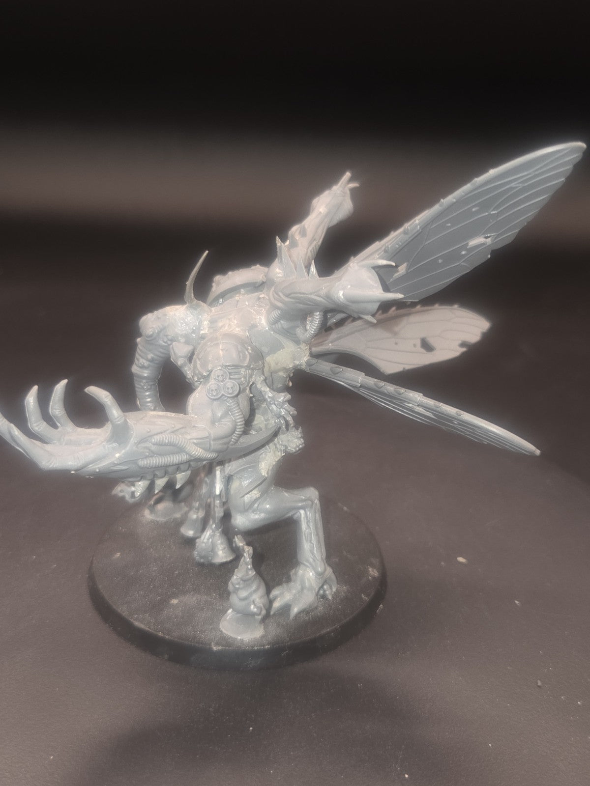 warhammer 40k Nurgle Demon Prince Cistom kitbash.   1