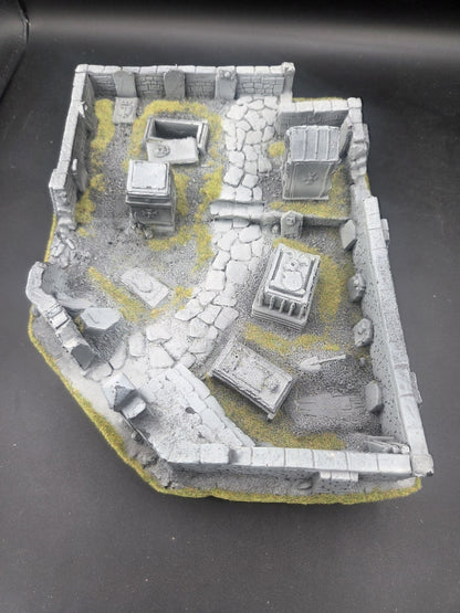 Warhammer Fantasy Terrain Undead Graveyard OOP Foam Games Workshop0