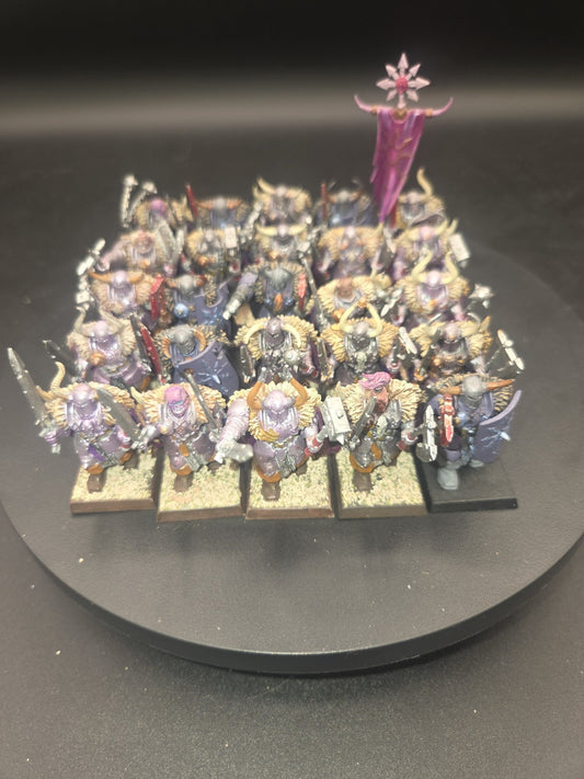 Warhammer Age Of Sigmar Slaves To Darkness Chaos Warriors x25  Well painted 0