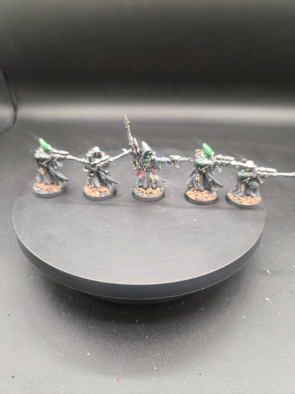 Warhammer 40k Aeldari  Eldar Ranger Scouts x5 OOP Metal - Painted 20060