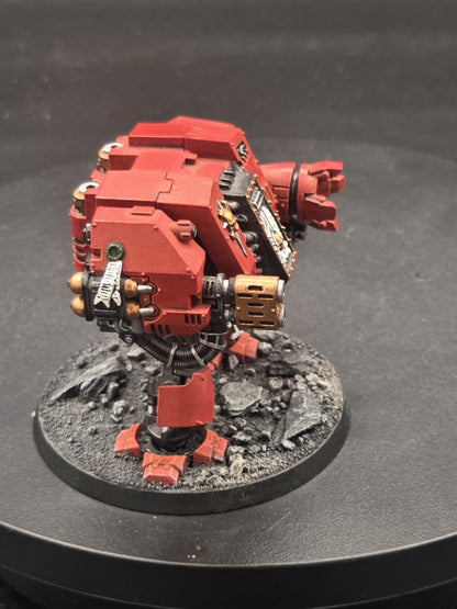 Warhammer 40K Blood Angels Dreadnought x3 Tabletop Ready paint.8