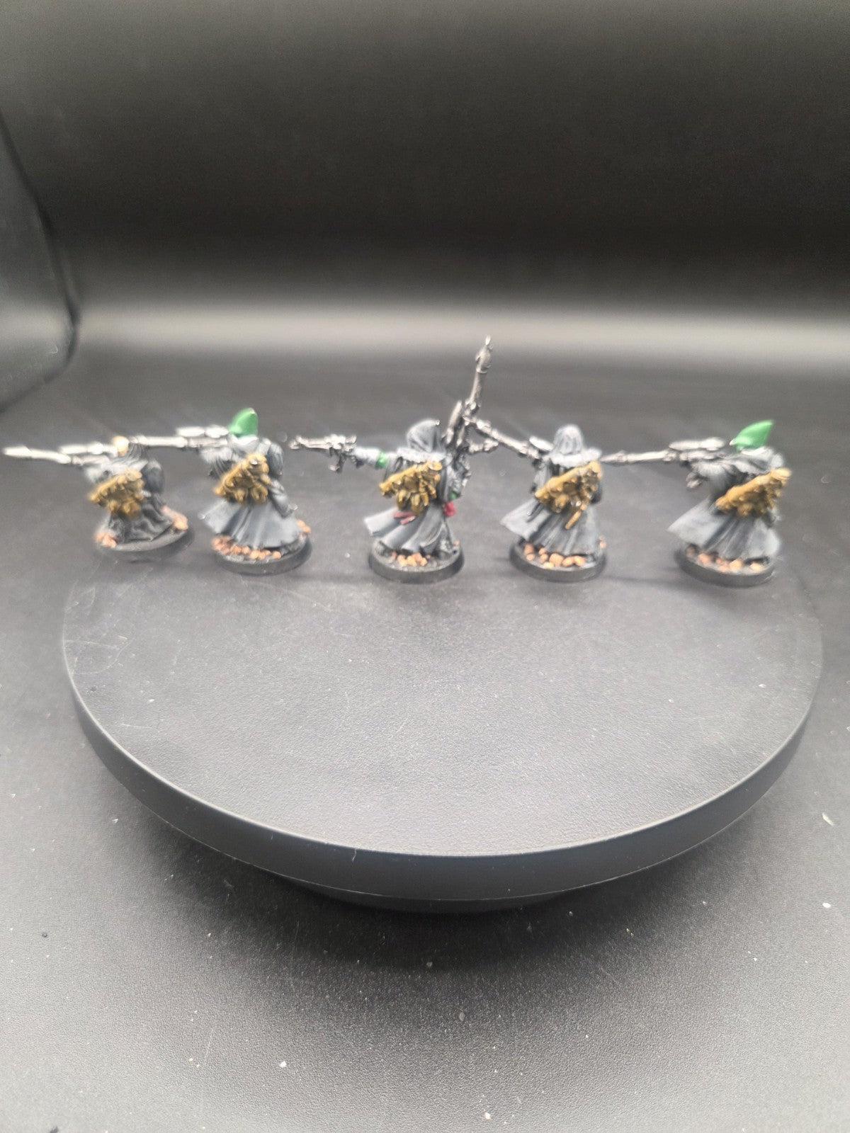Warhammer 40k Aeldari  Eldar Ranger Scouts x5 OOP Metal - Painted 20061