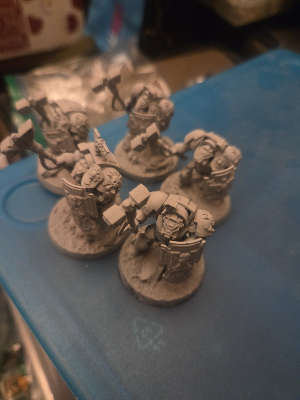 Games Workshop Warhammer Space Marines - Assault Terminators Hammers + Shield1