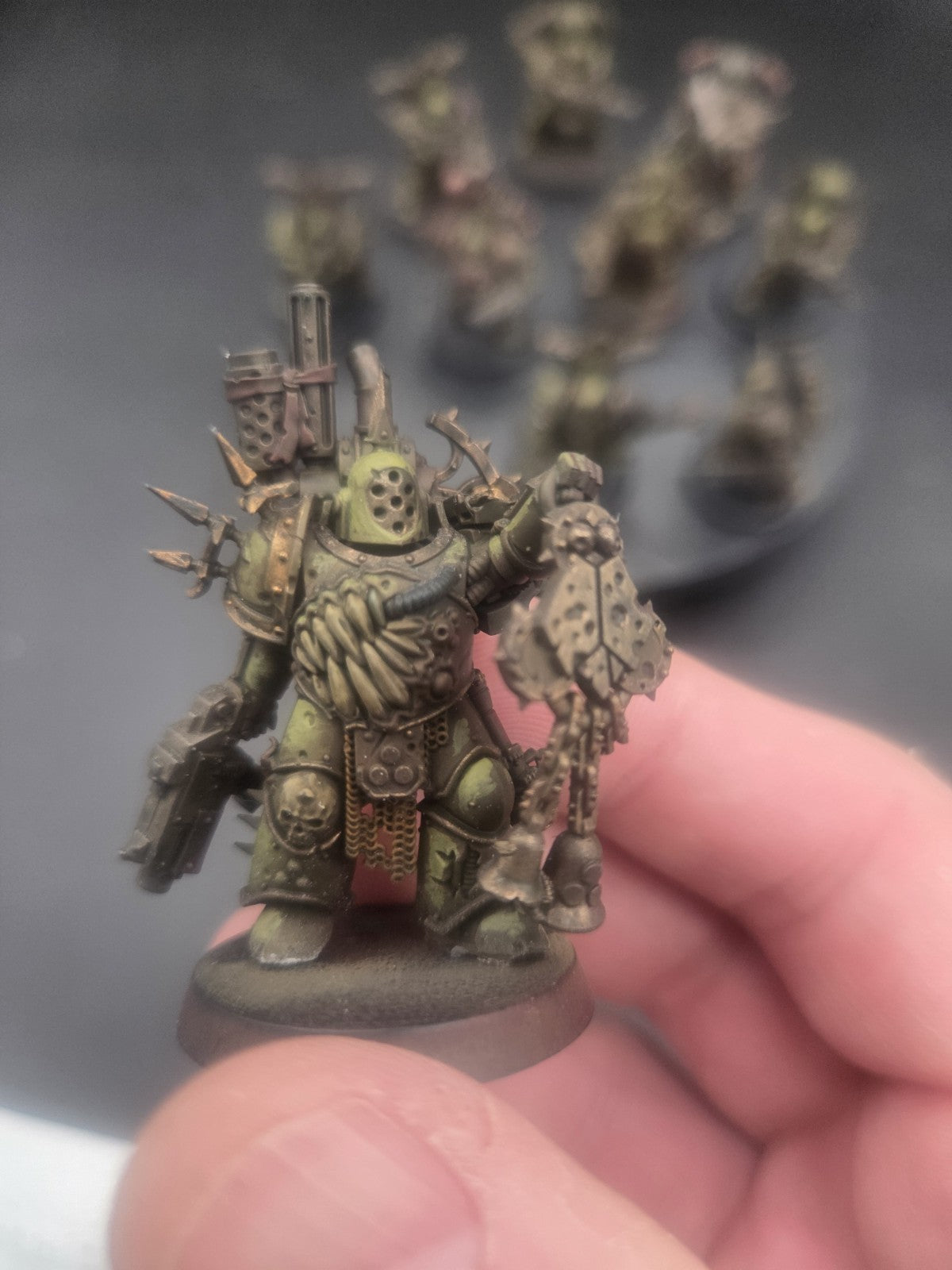 Deathguard Plague Marines x10 - Well Painted #6850 Tabletop Ready 1