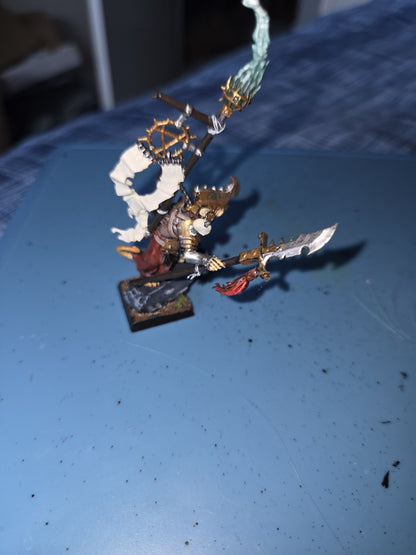 Warhammer Fantasy Aos Skaven Warlord Chieftain OOP Plastic Island of Blood1