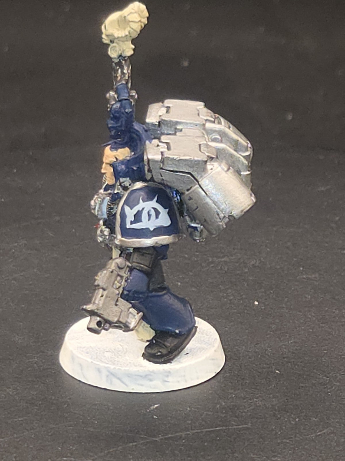 Warhammer 40K Space Marine Librarian Metal OOP 2nd Staff1