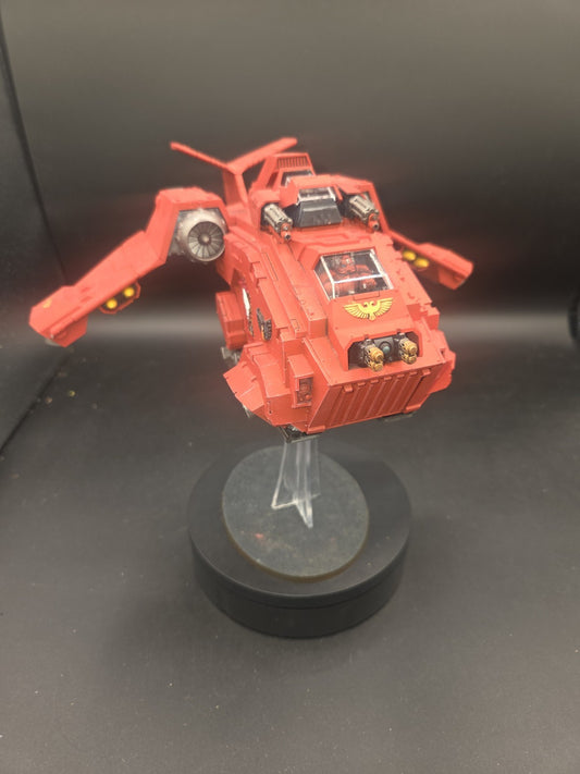40K Blood Angels Stormraven Gunship x1 Well Painted  Forgeworld BA doors1