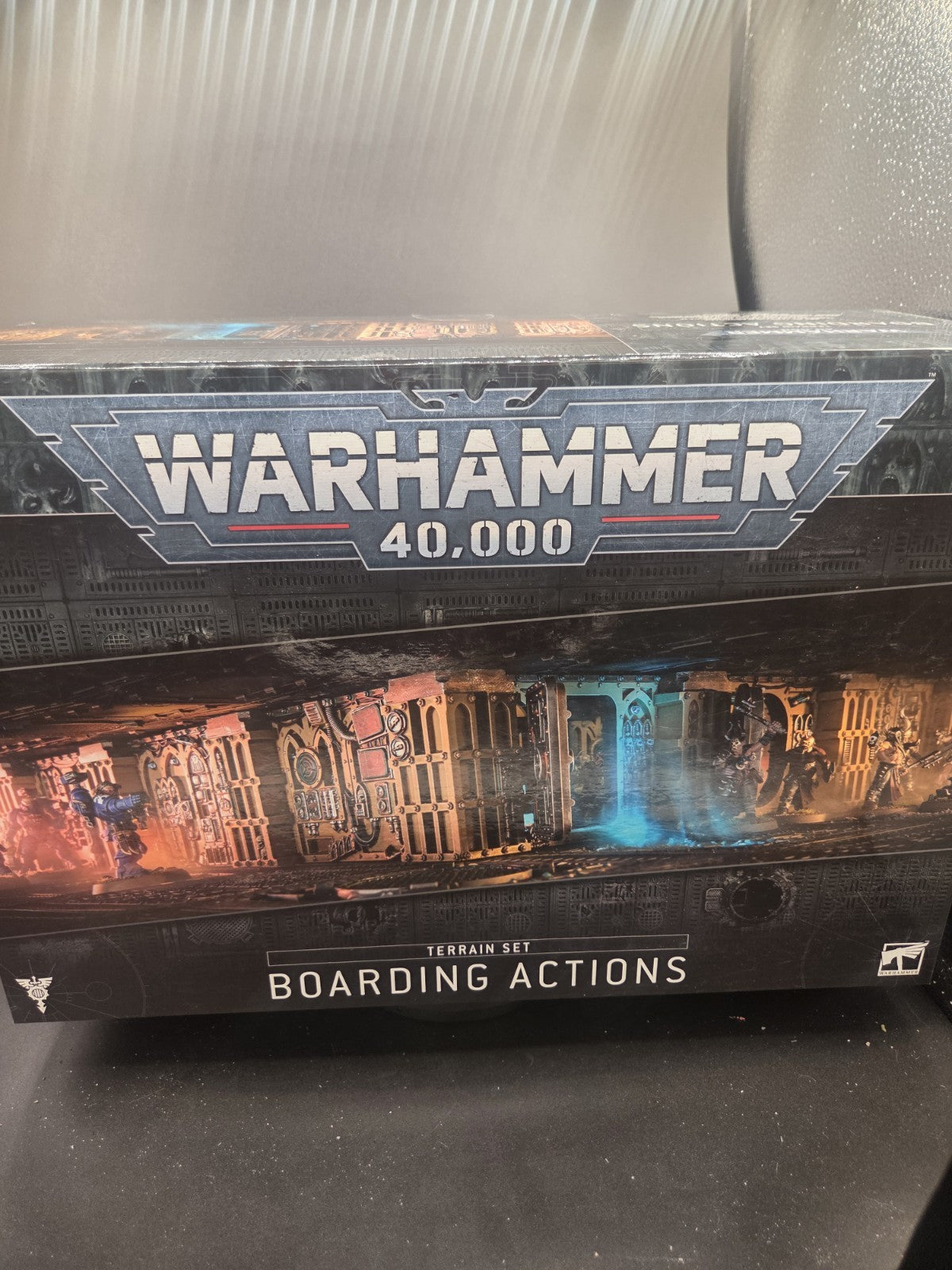 Boarding Actions Terrain Set - Warhammer 40k - Built.  Terrain+board ONLY0
