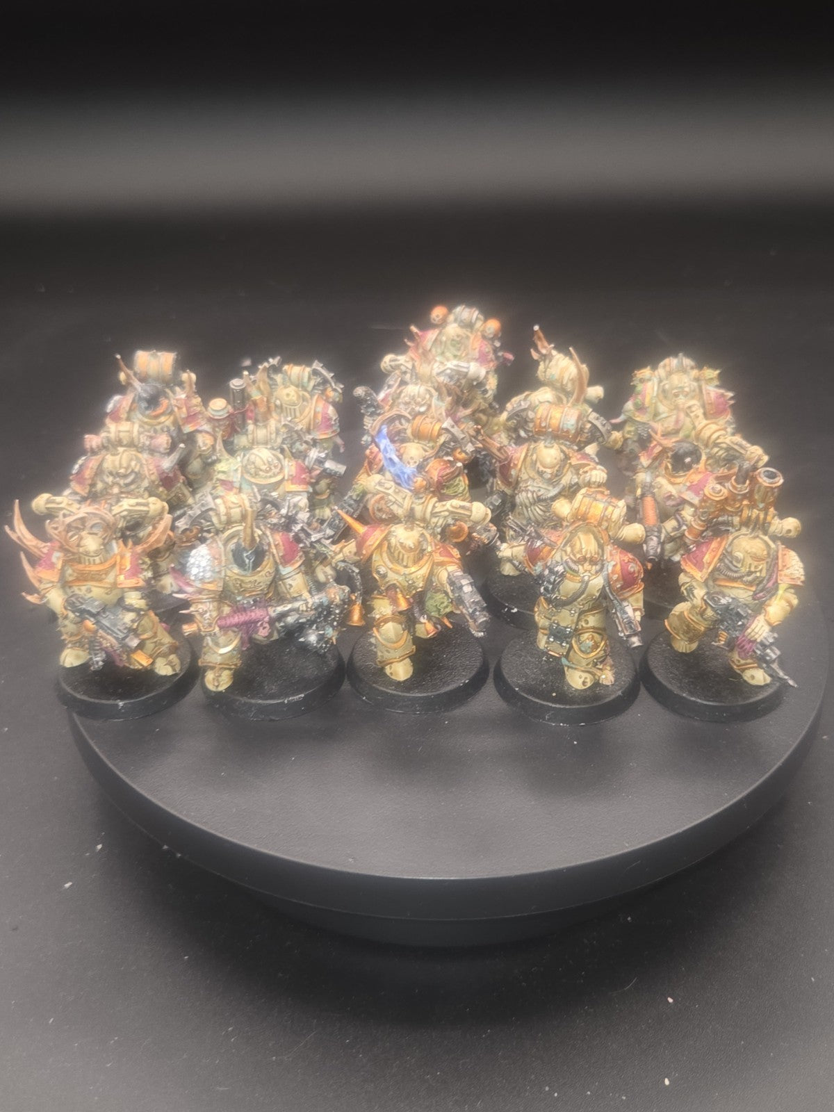 Deathguard Plague Marines x16 - Well Painted Tabletop Ready 0