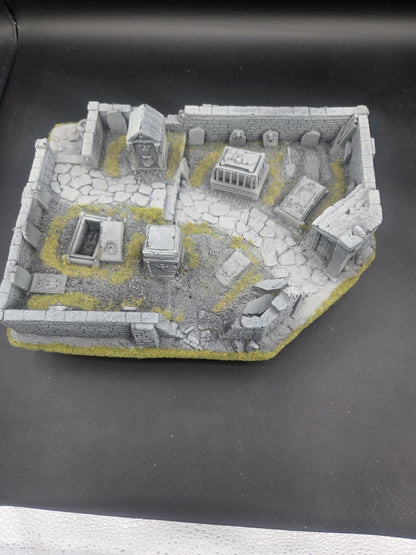 Warhammer Fantasy Terrain Undead Graveyard OOP Foam Games Workshop3