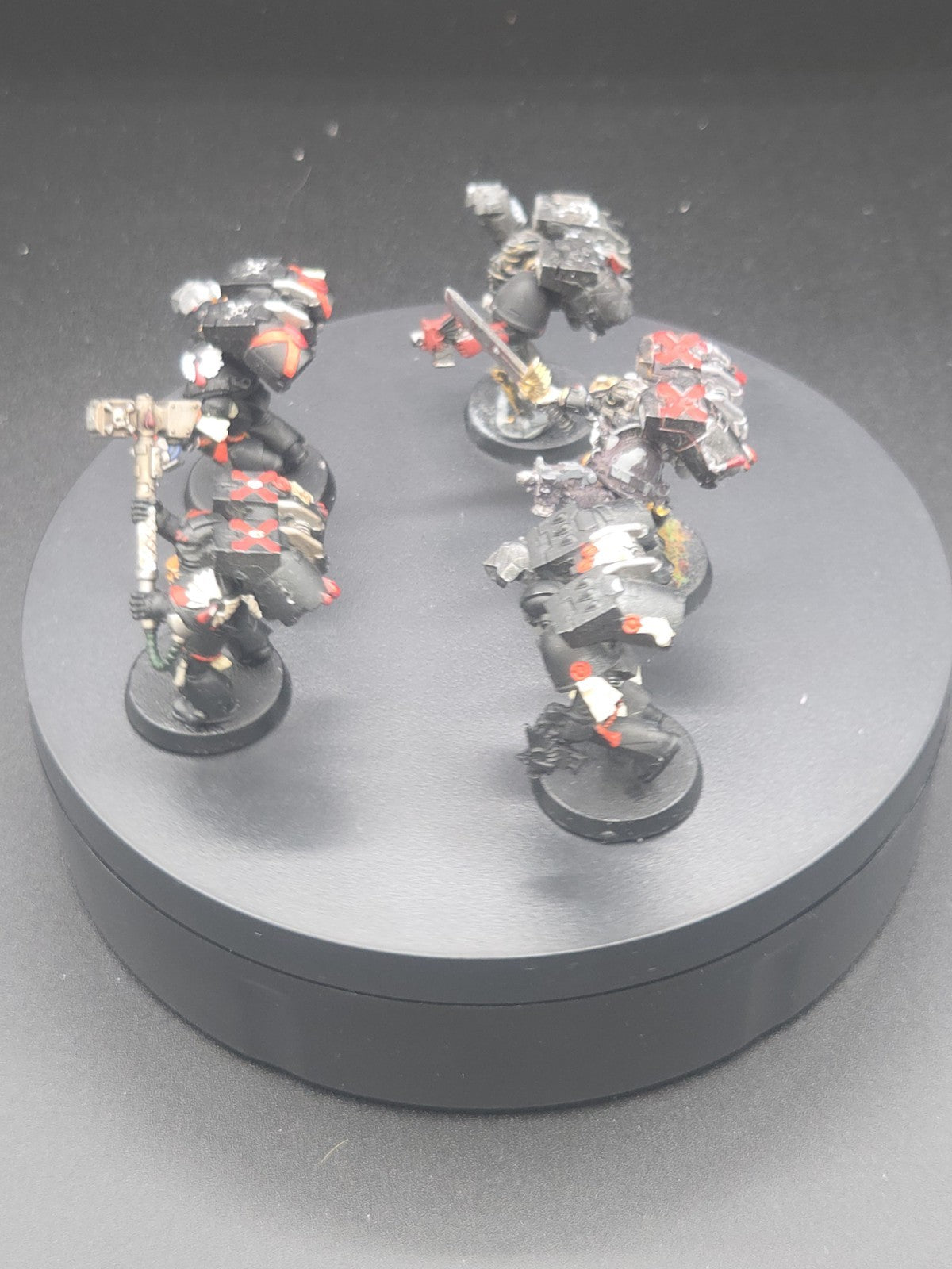 BLOOD ANGELS x5 Death Company With Jump Pack partial paint  Warhammer 40K OOP1