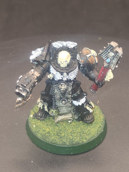 OOP Metal Chaplain in Terminator Armour Warhammer 40k Space Marines 0