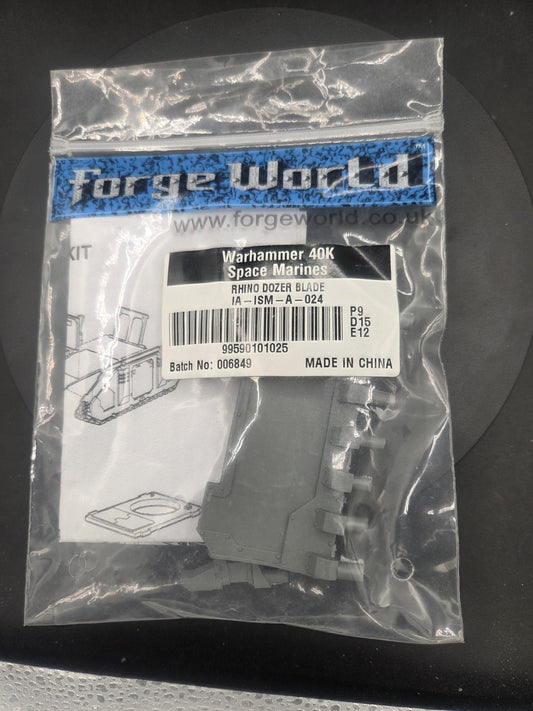 NiB FORGE WORLD OOP Rhino Dozer Blade SPACE MARINE WARHAMMER 40K0