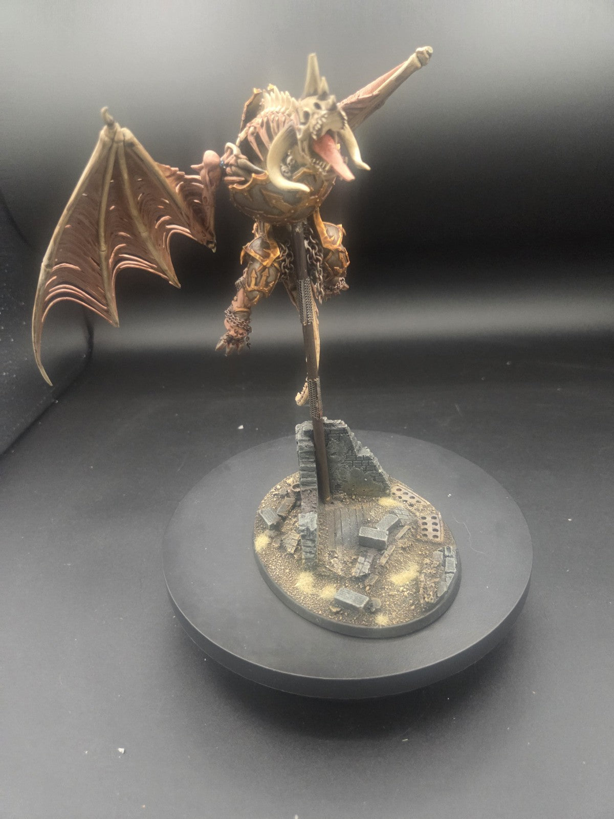 CHAOS SPACE MARINES Custom Kitbashed Heldrake Well Painted Tabletop Ready3