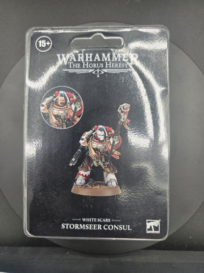 Warhammer The Horus Heresy White Scars Stormseer Consul NiB  Sealed0