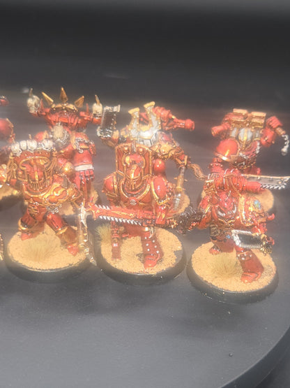 World Eaters | Khorne Berzerkers Painted & Tabletop Ready2