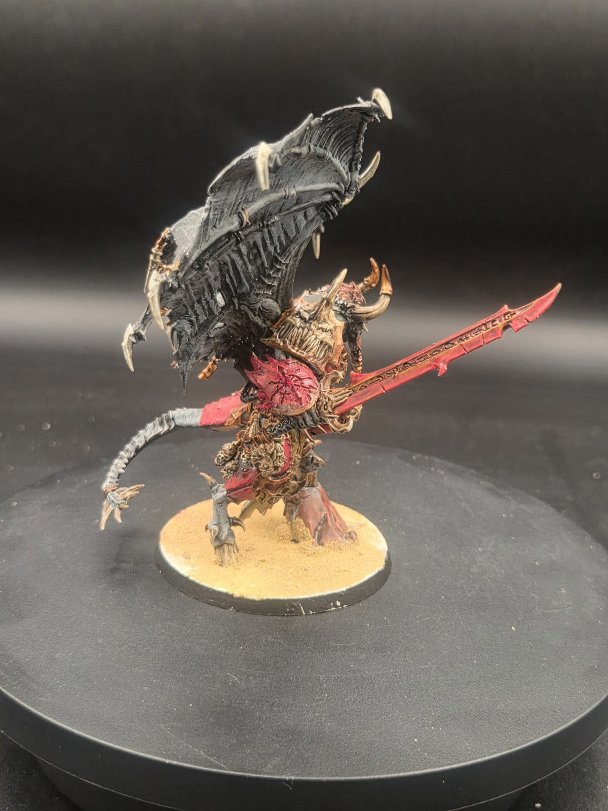 warhammer 40k world eaters Demon Prince w/wings Tabletop Ready Painted 3