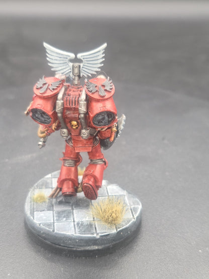 Warhammer 40k Blood Angels Space Marine Snash Captain kitbash2