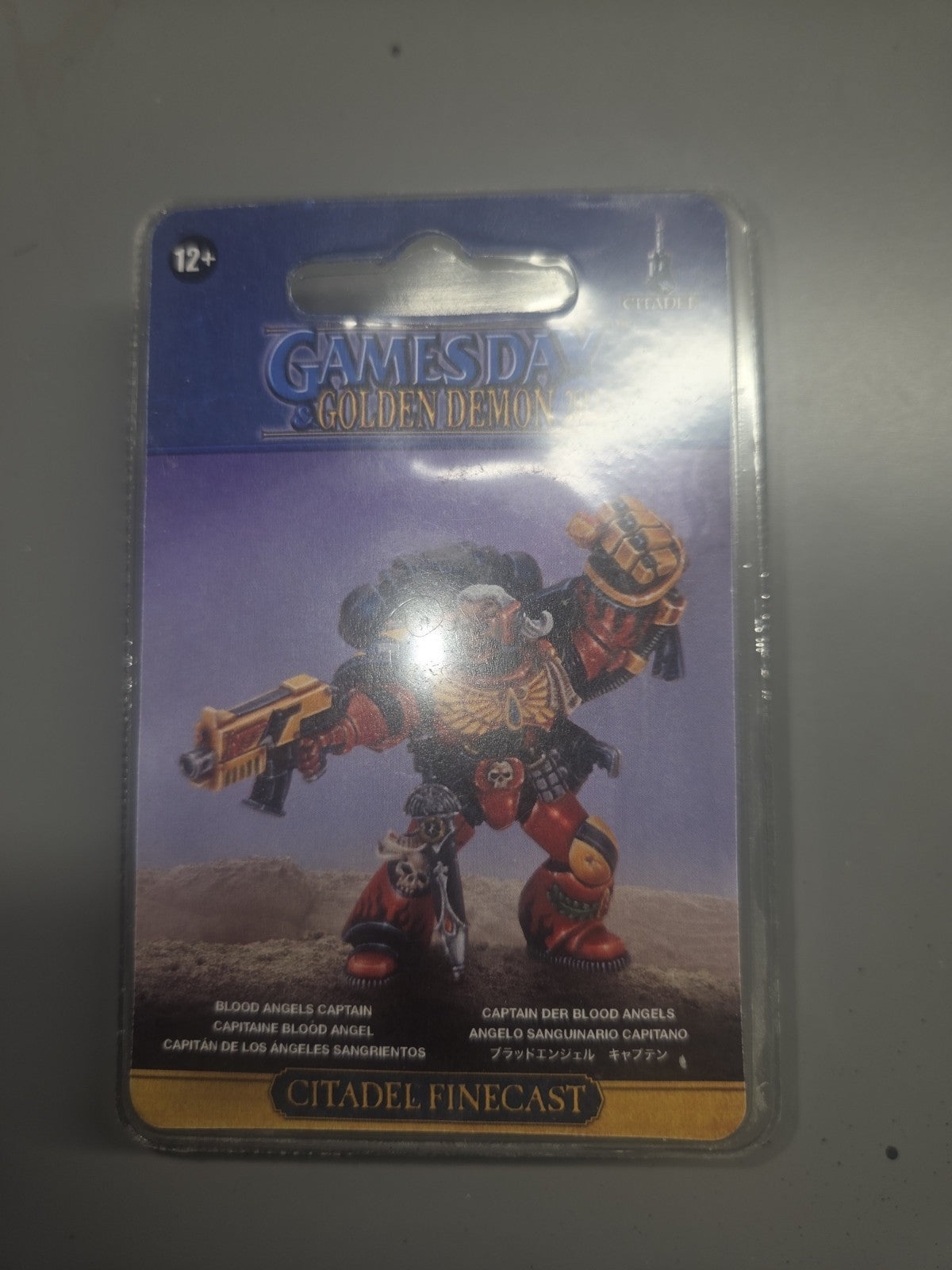 40K LIMITED ED GAMES DAY 2012 SPACE MARINE BLOOD ANGELS CAPTAIN OOP 9225 Sealed0