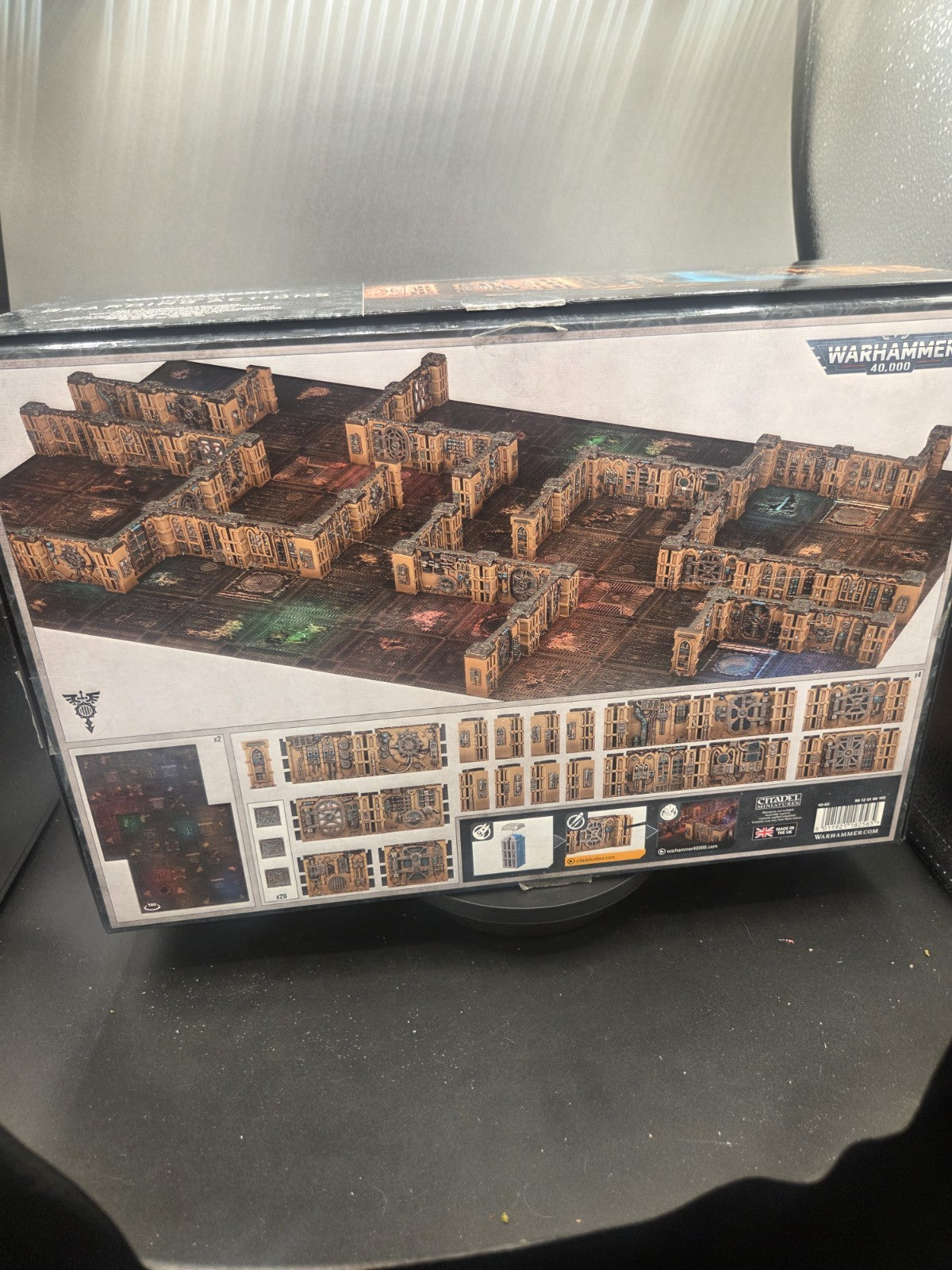 Boarding Actions Terrain Set - Warhammer 40k - Built.  Terrain+board ONLY1