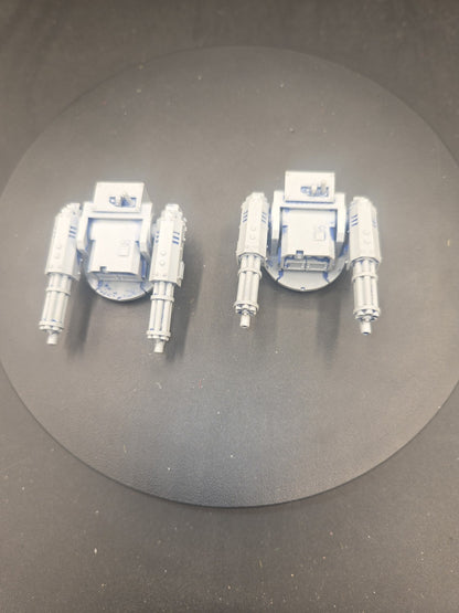 40k Space Marine Razorback Forgeworld Assault Cannon Turret x2  OOP0