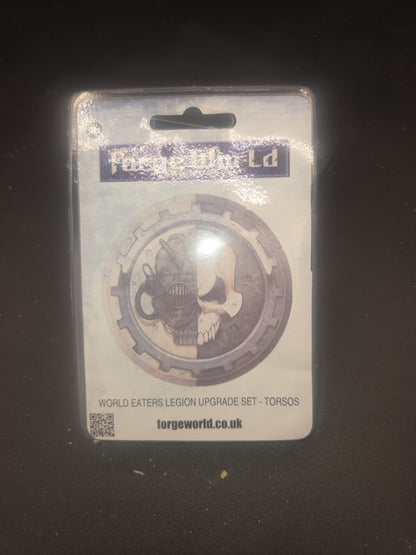 Warhammer Forge World 40K World Eaters Legion Upgrade Set Torsos NiB Sealed0
