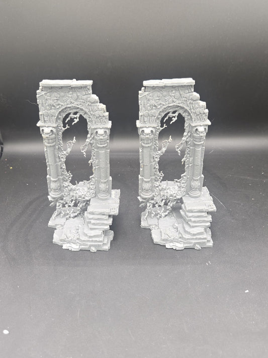 Baleful Realmgates Warhammer Age of Sigmar Terrain OOP0