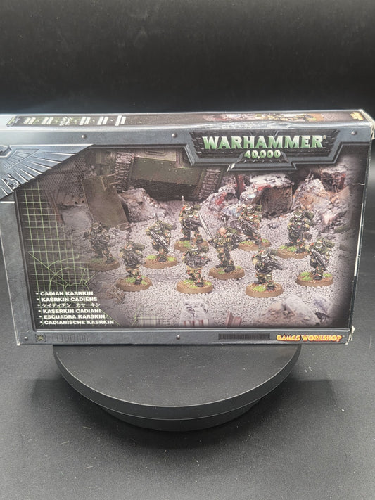 Warhammer 40K Cadian Kasrkin NiB VINTAGE Metal - Rare OOP - Stormtroopers0