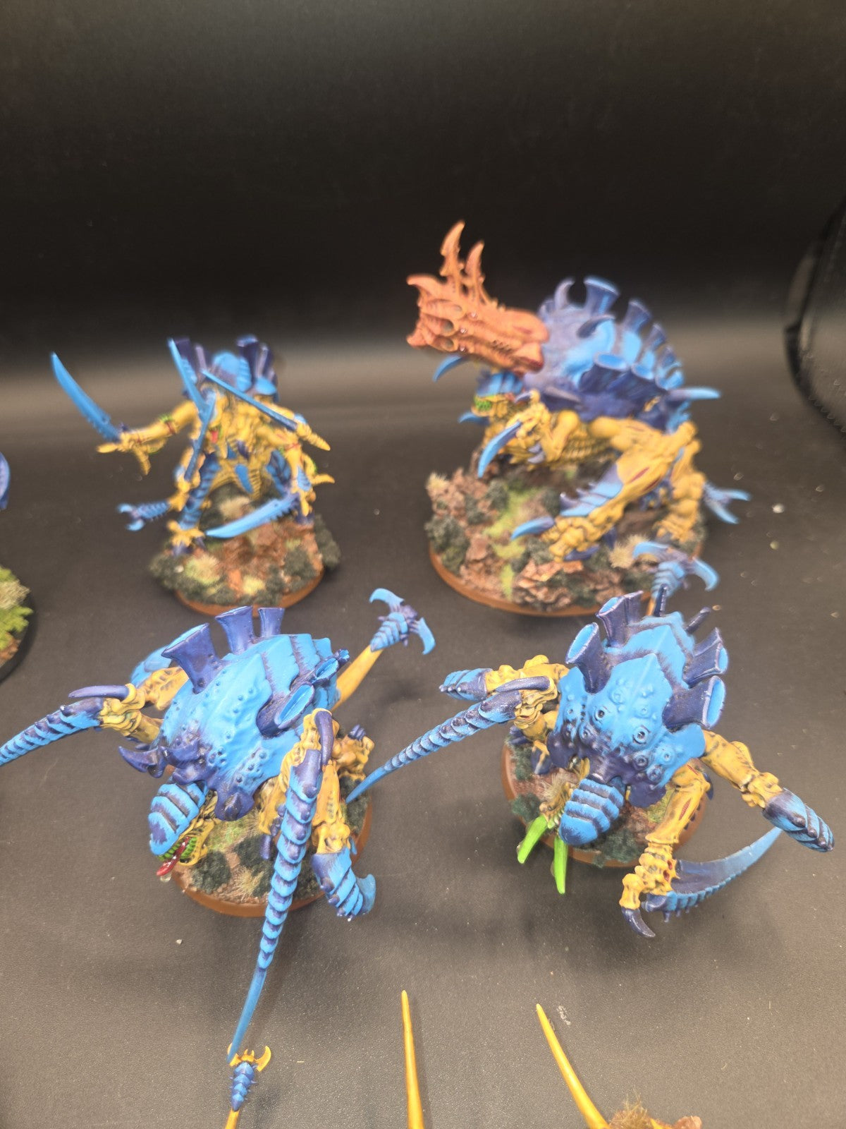 Warhammer 40K Tyranids Army Nicely Painted & Nicely Based  1750 ish points1