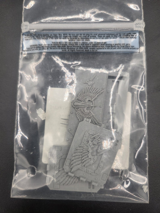 Rhino Doors + Hood Warhammer 40k Blood Angels Forgeworld OOP blood drop variant1