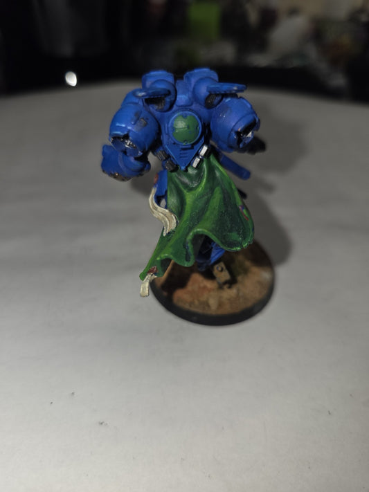 (5029) Jump Pack Primaris Captain Well painted & based1