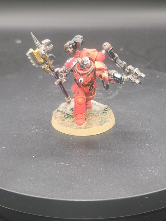 Warhammer 40K Techmarine Well Painted & Based0
