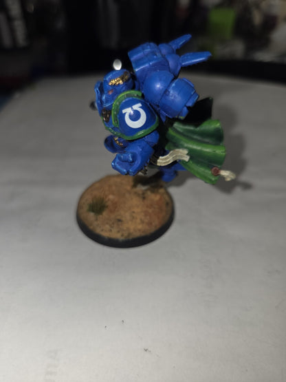 (5029) Jump Pack Primaris Captain Well painted & based3