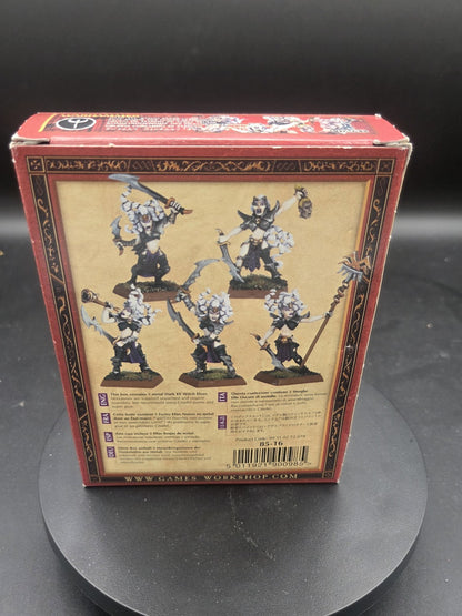 Warhammer Metal Dark Elf Witch Elves Command Metal NiB1