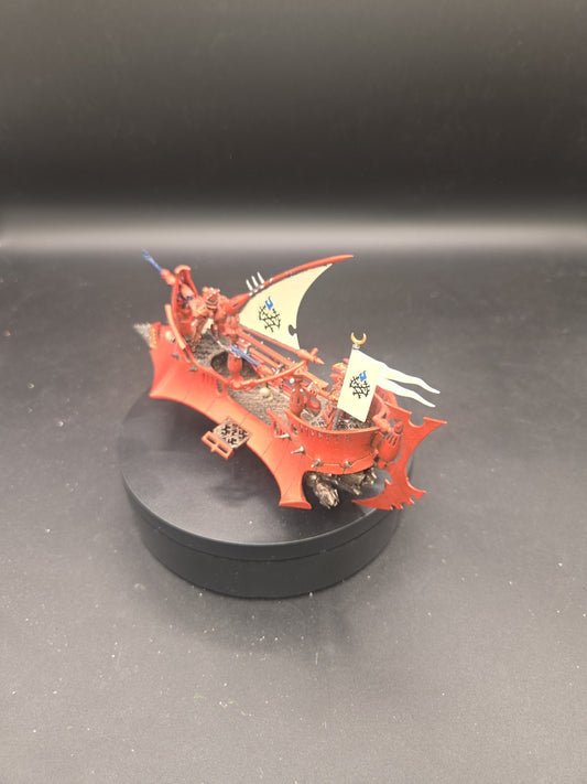Warhammer 40k Dark Eldar Drukhari Raider Tabletop ready Painted1