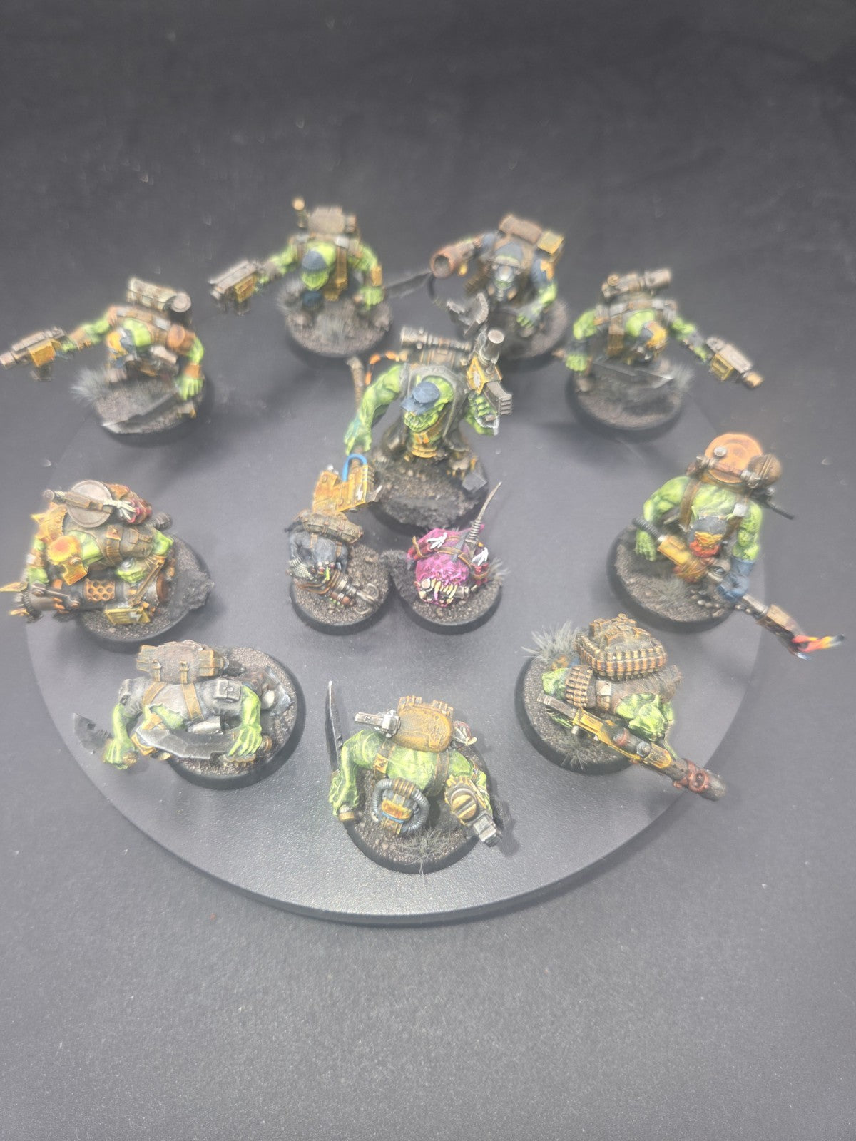 US Duty Paid ORK KOMMANDOS KILL TEAM Well Painted Tabletop Ready 0