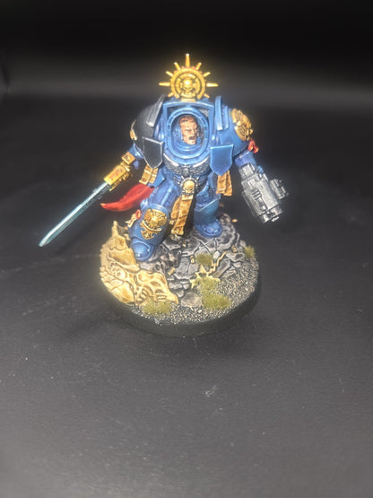 Well Painted Captain in Terminator Armour  Tabletop Ready Warhammer 40k1