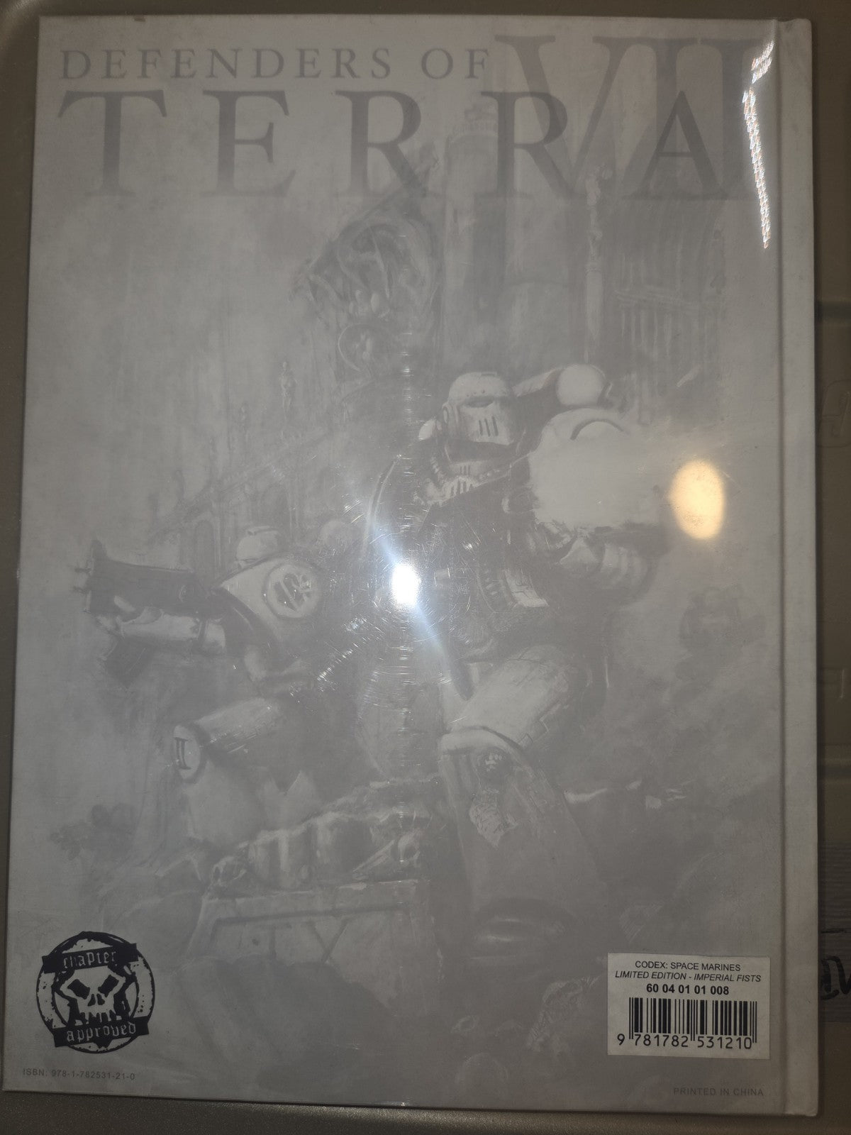 Warhammer Defenders of Terra Imperial Fists 3rd Company Limited Ed 314 of 5001
