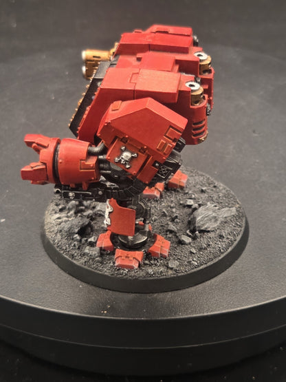 Warhammer 40K Blood Angels Dreadnought x3 Tabletop Ready paint.10