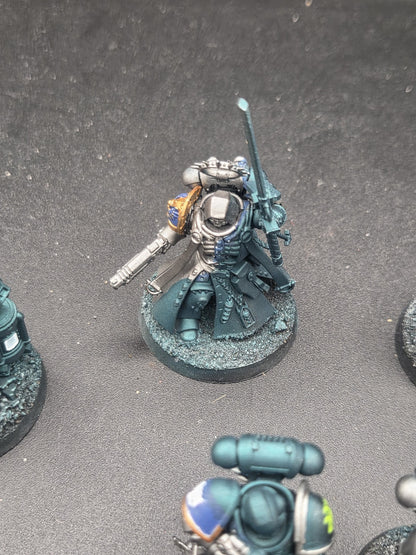 Warhammer 40k Primaris Space Marine Army Alpha Legion lot Unique Paintjob4