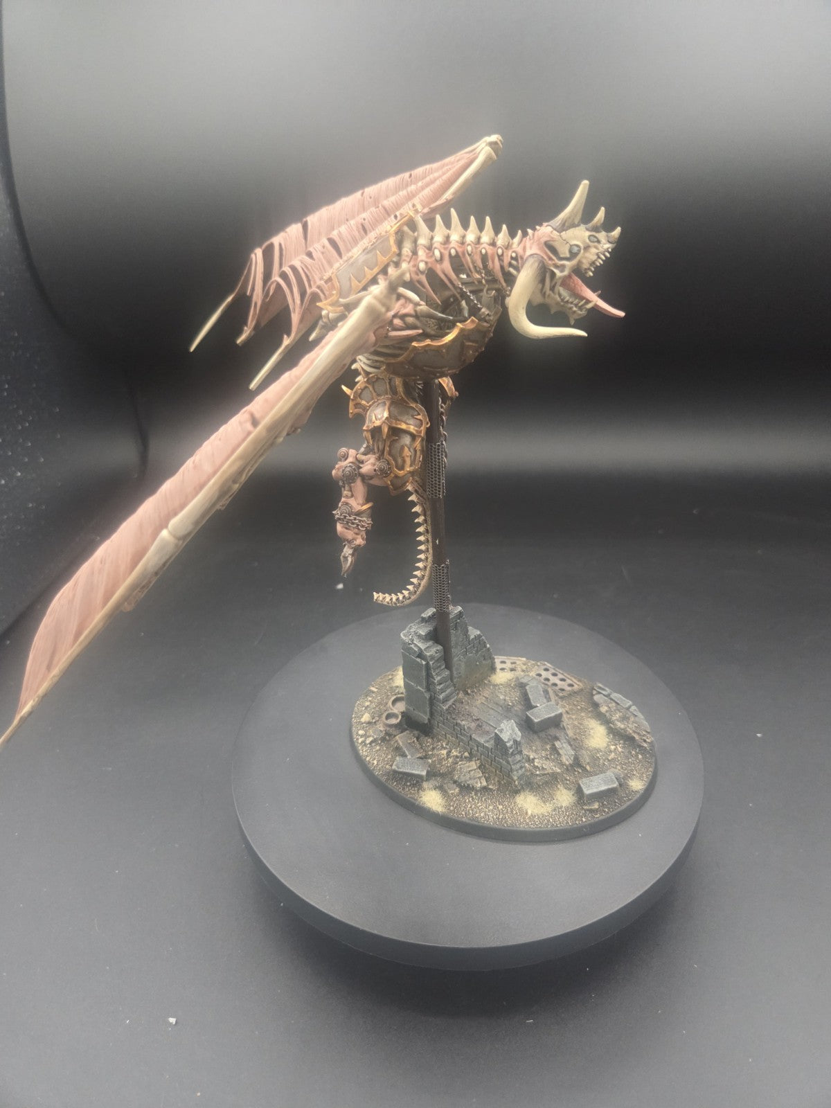 CHAOS SPACE MARINES Custom Kitbashed Heldrake Well Painted Tabletop Ready1