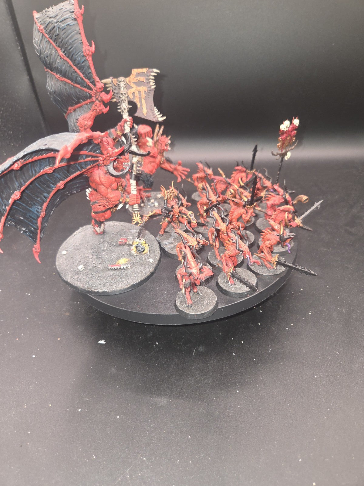 Warhammer 40K Khorne Daemons Lot Well Painted Chaos Demons Tabletop Re ...