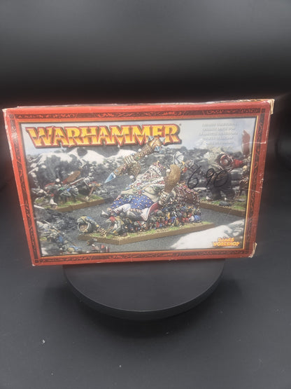 GW WHF Ogre Kingdoms Greasus Goldtooth Metal NiB  see description 0
