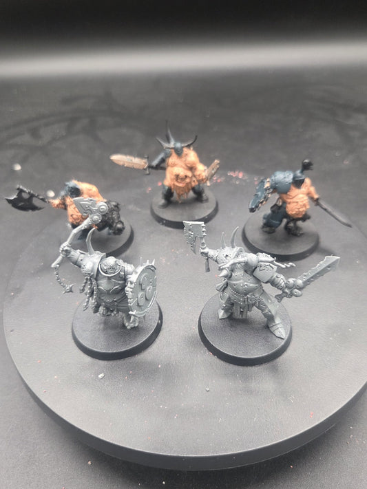 Warhammer Age of Sigmar: Maggotkin of Nurgle Putrid Blightkings Some paint0